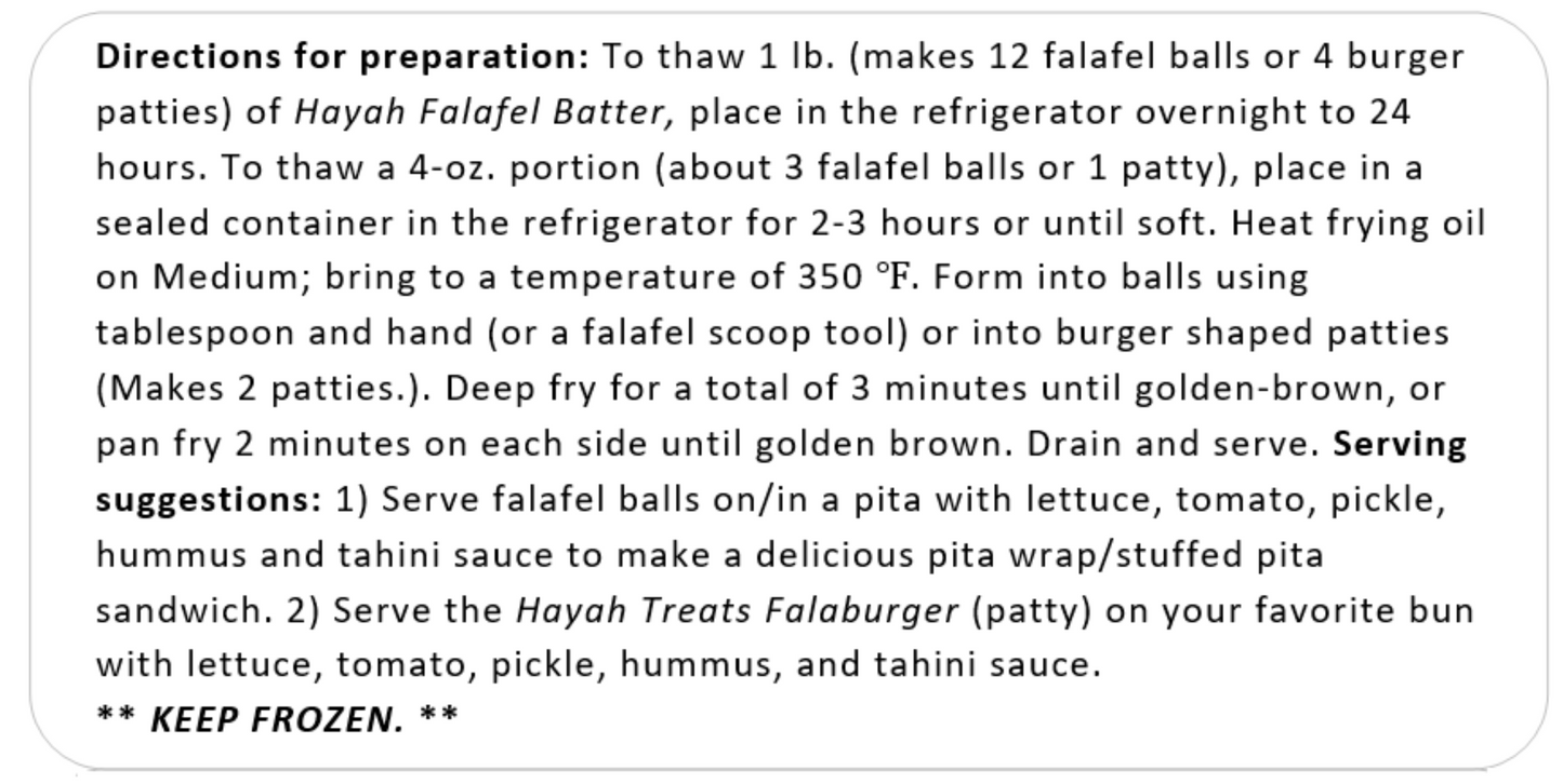 Authentic Vegan & Gluten-Free Falafel – Ready To Cook Frozen Falafel Pucks - HalalWorldDepot