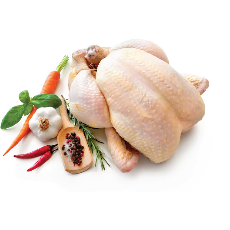 Amish Whole Chicken | Approx. 2lb-3lb Chicken | All Natural | - HalalWorldDepot