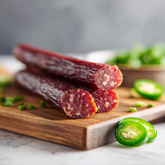 Jalapeño Halal Beef Stick – Spicy & Zabiha | High Protein Snack | No Fillers