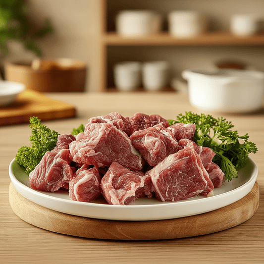 Halal Lamb Shoulder | Cut in Small/Medium Pieces | Packed Fresh | - HalalWorldDepot