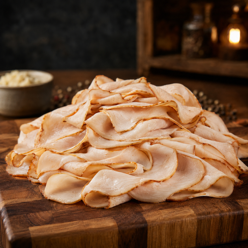 Halal Deli Sliced Smoked Turkey | High Quality  | Perfect For Sandwiches |