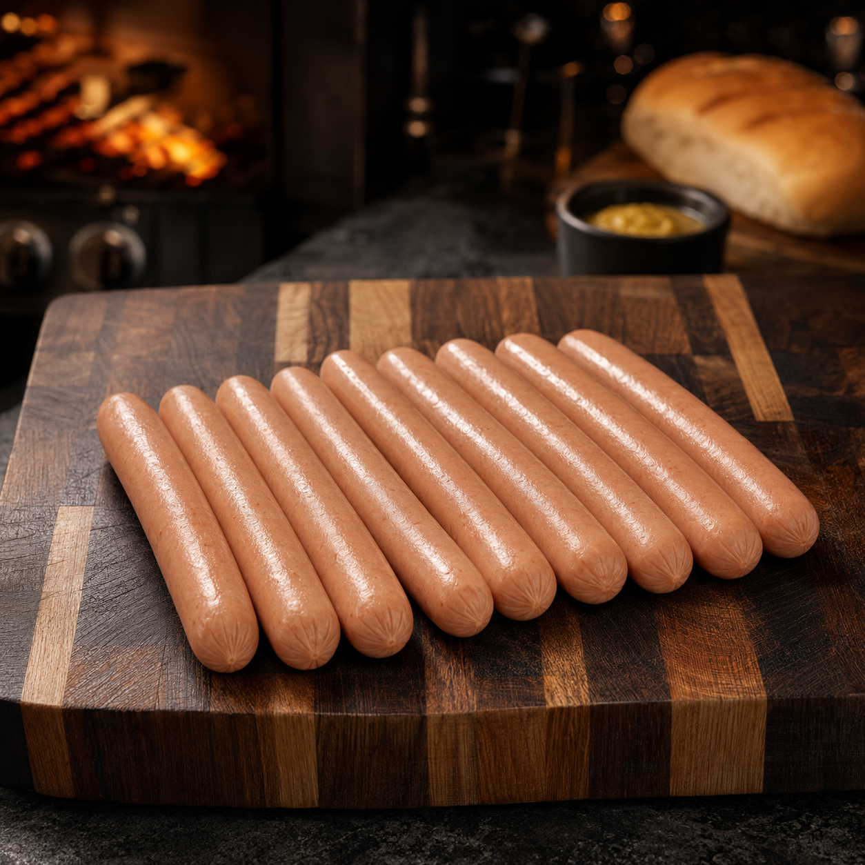 Halal Chicken Franks Hot Dogs | Ready To Cook |