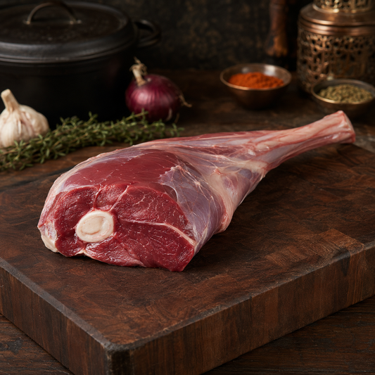 Halal Goat Shank | Tender | Excellent For Slow Cooking | Packed Fresh |
