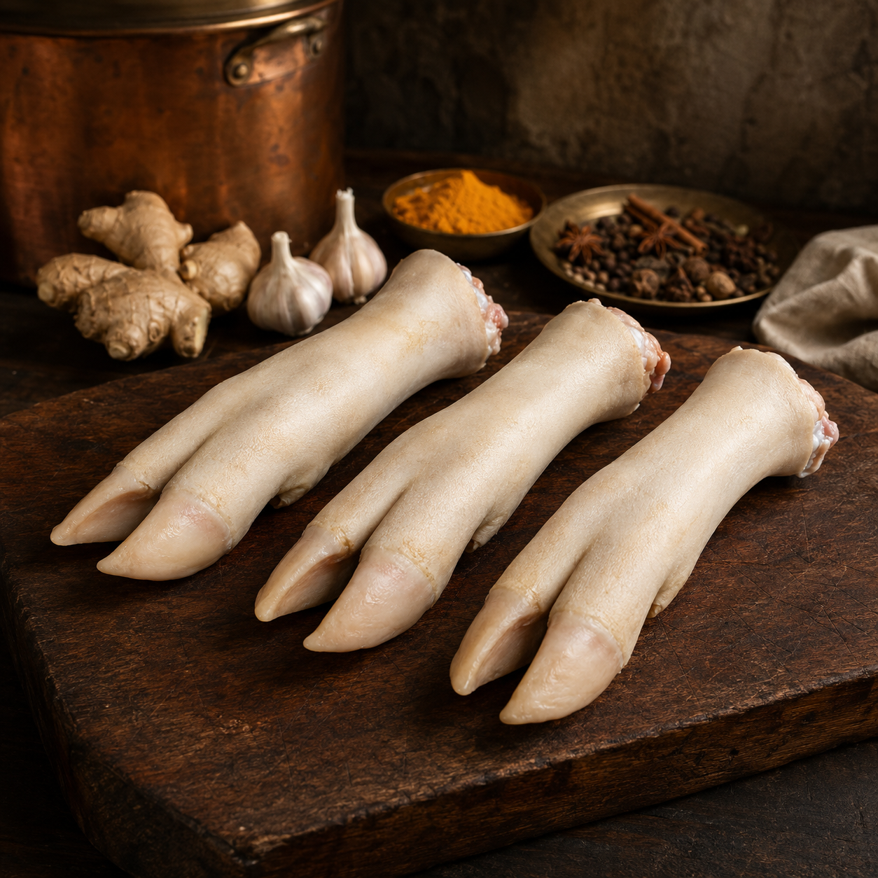 Halal Goat Paya Trotters | Packed Fresh | High Quality | Paya |