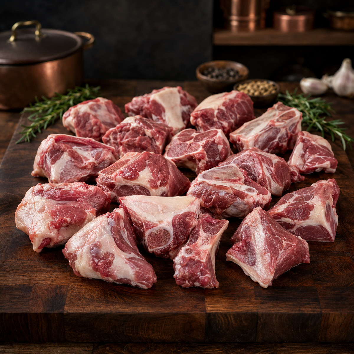 Halal Lamb Shoulder | Cut in Small/Medium Pieces | Packed Fresh |
