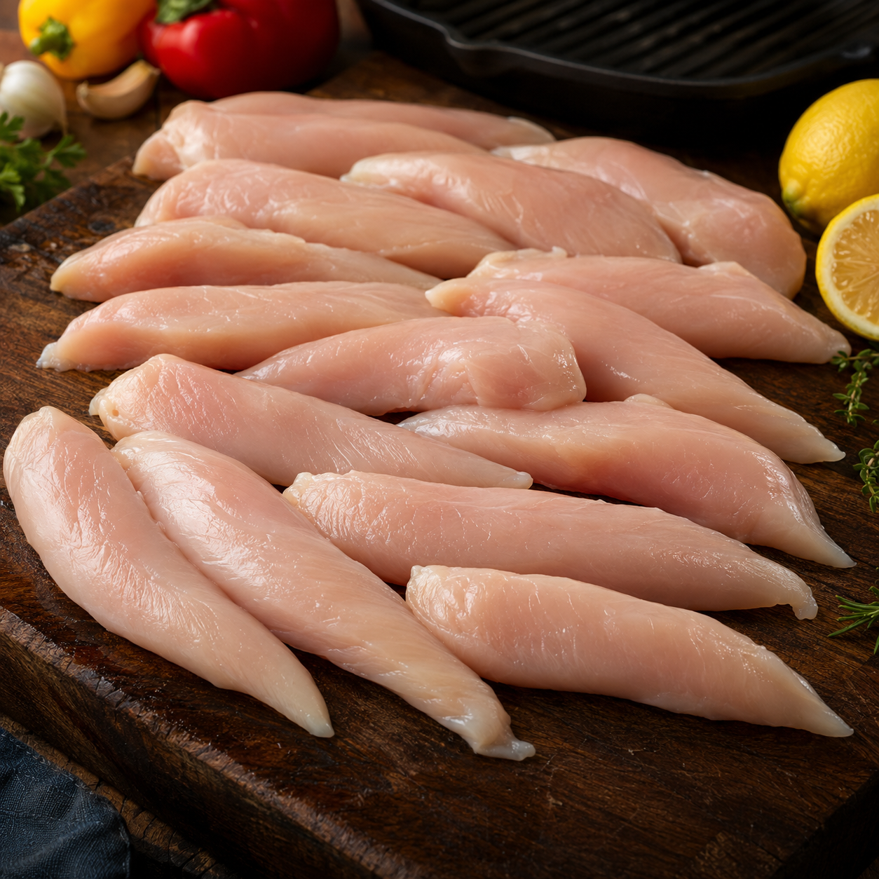 Crescent Foods Chicken Tenders | All-Natural | Cage - Free | Antibiotic Free |