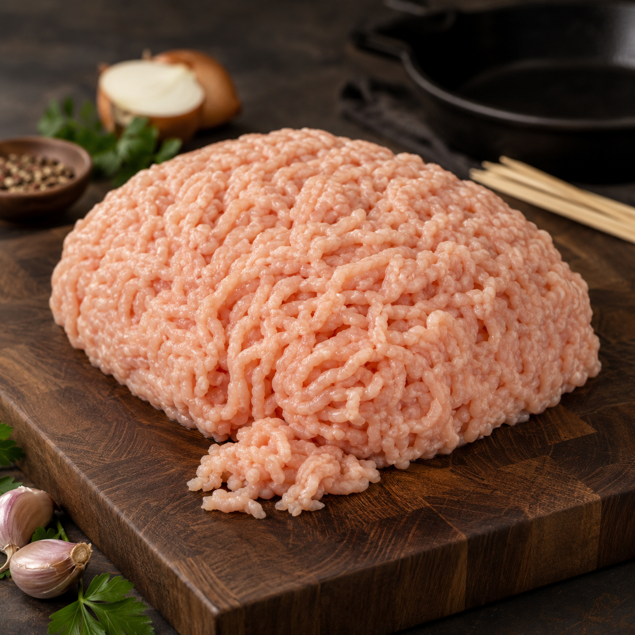 Halal Ground Chicken | Minimal Fat | Minced and Packed Fresh | All-Natural |