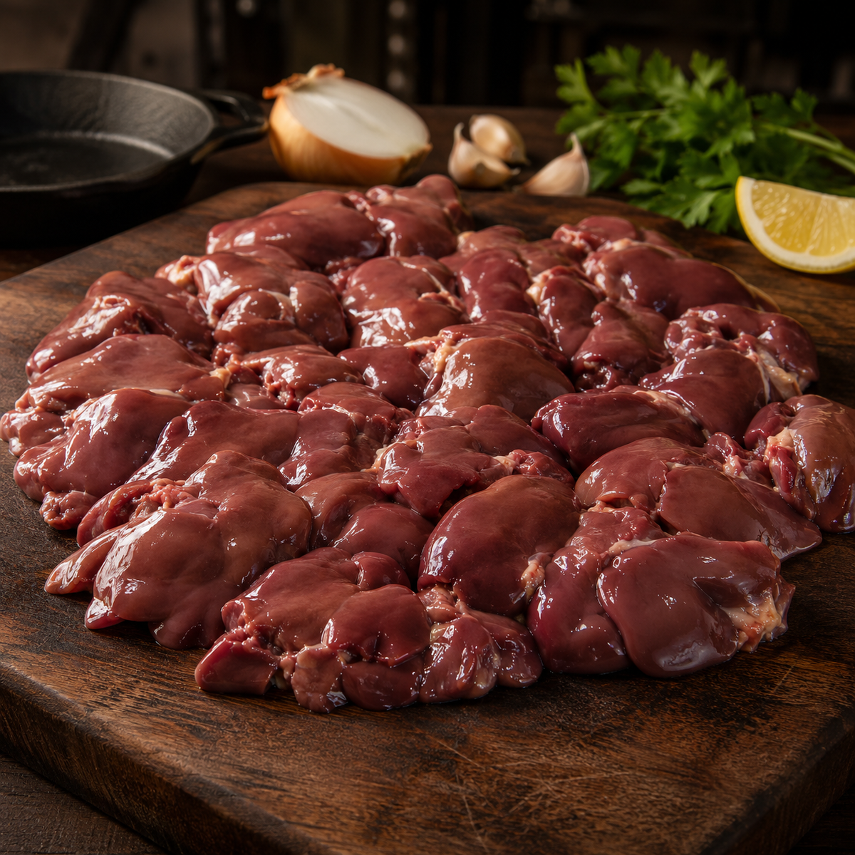 Chicken Liver | Packed Fresh | Approx. 2lbs | 100% Zabiha Halal |