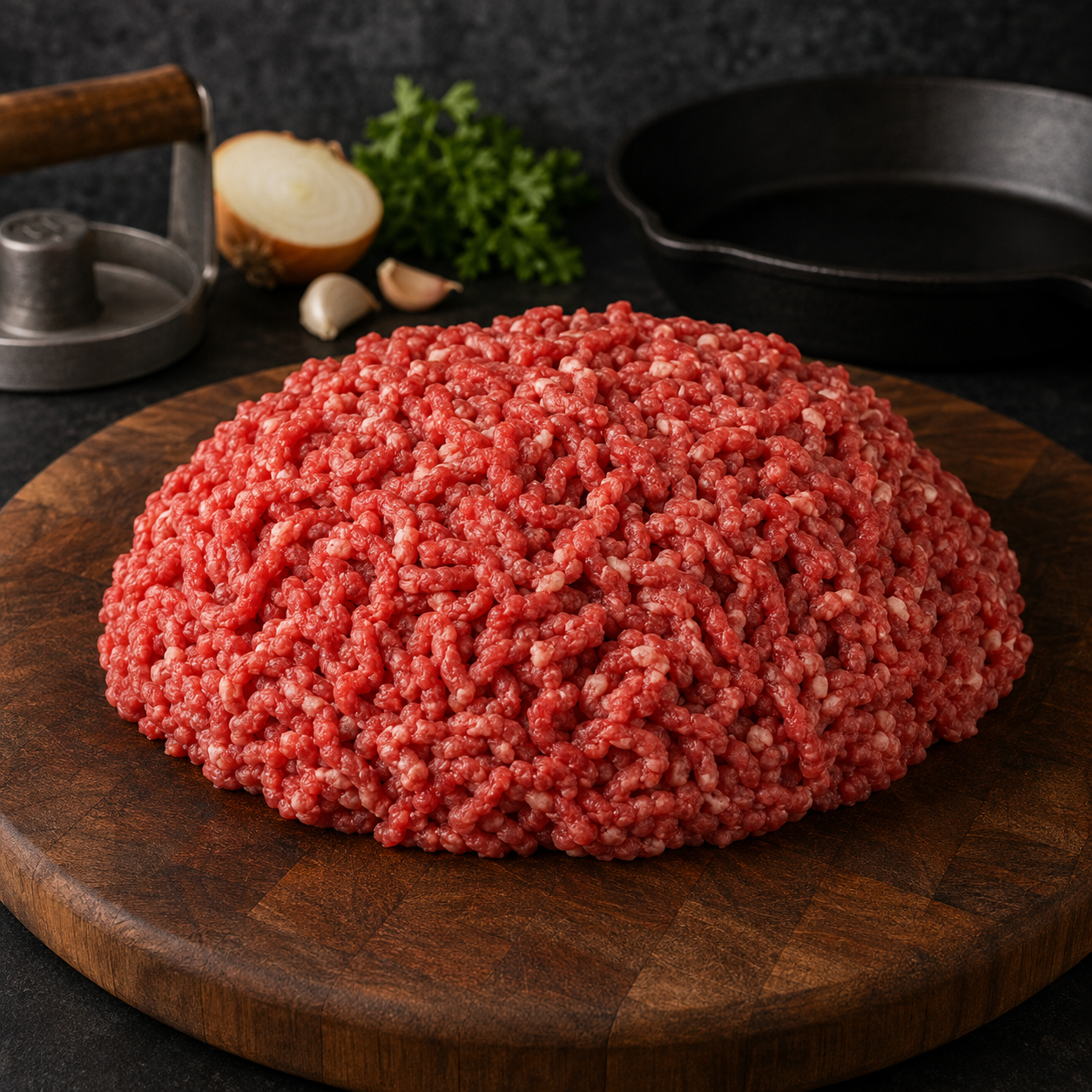 Halal Ground Beef 80/20 | Minimal Fat | Minced and Packed Fresh |