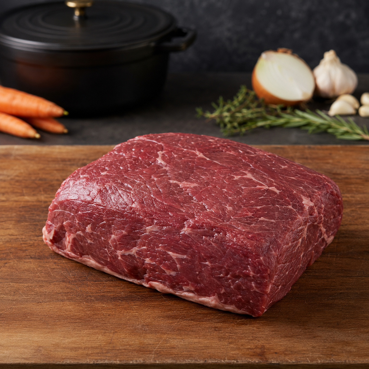 Halal Whole Beef Chunk | Freshly Packaged | Perfect For Roasts |