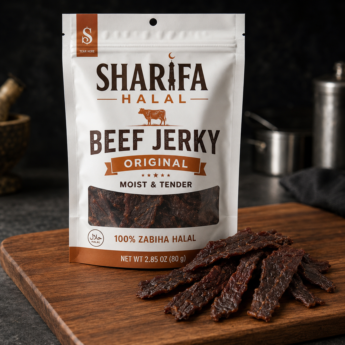 Sharifa Halal Original Beef Jerky