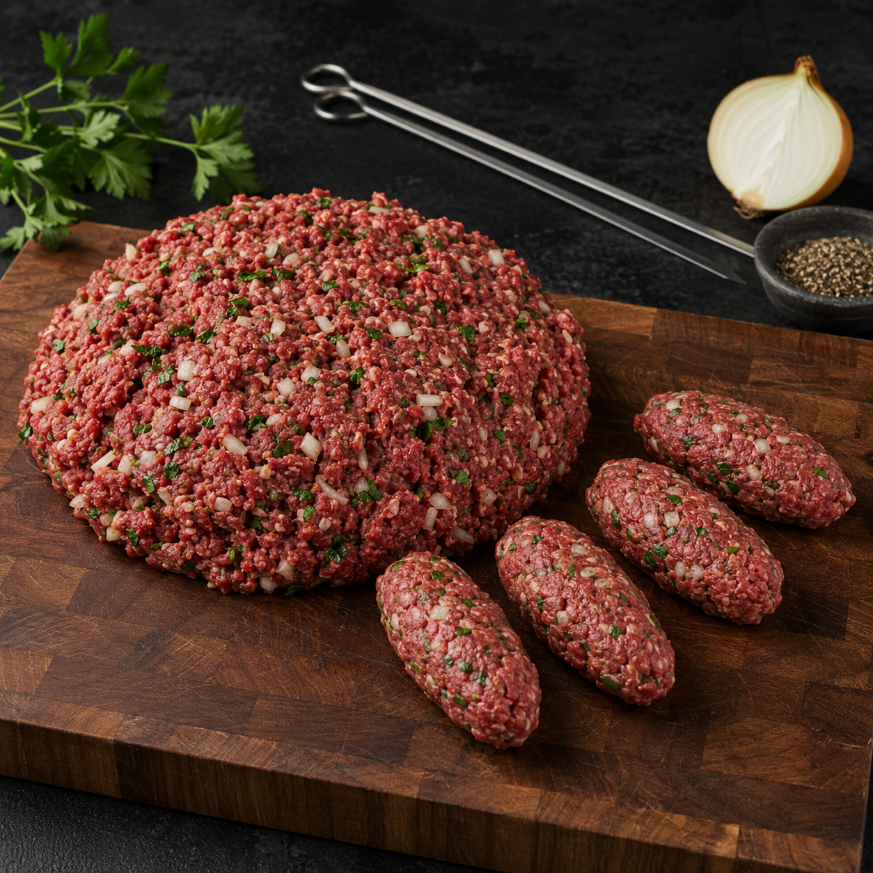 Halal Beef Kafta | Seasoned | Ready To Cook |