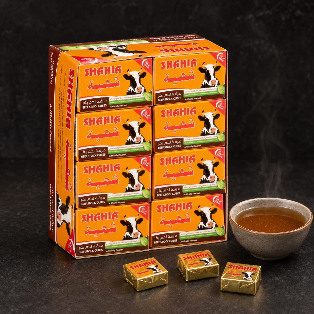Halal Beef Stock Cubes | Halal Beef Stock | Easy To Use | Pack Of 24 Cubes |