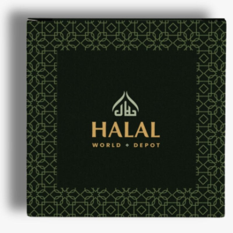 HalalWorldDepot butcher preparing a customer order