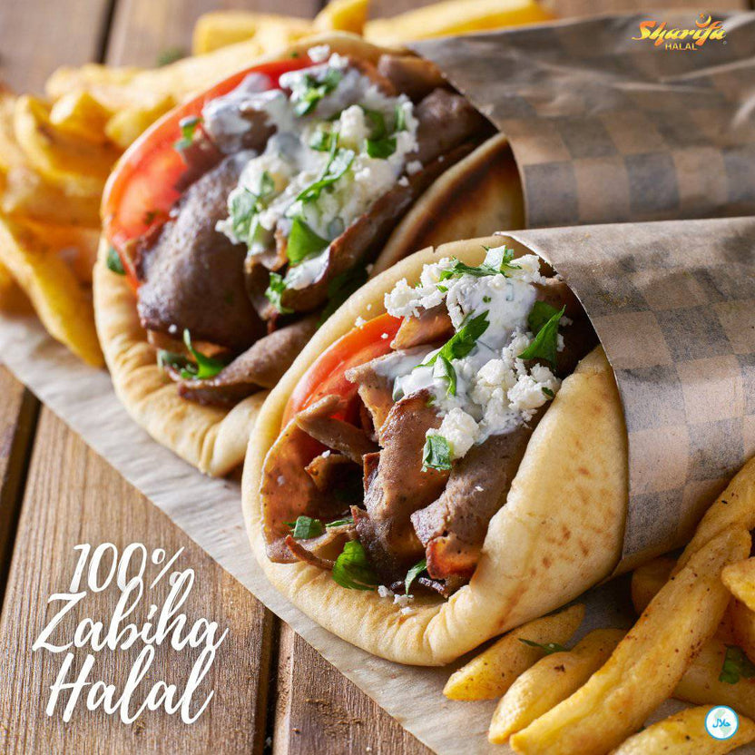 Halal Beef Gyro Slices 100 Zabiha Fully Cooked HalalWorldDepot
