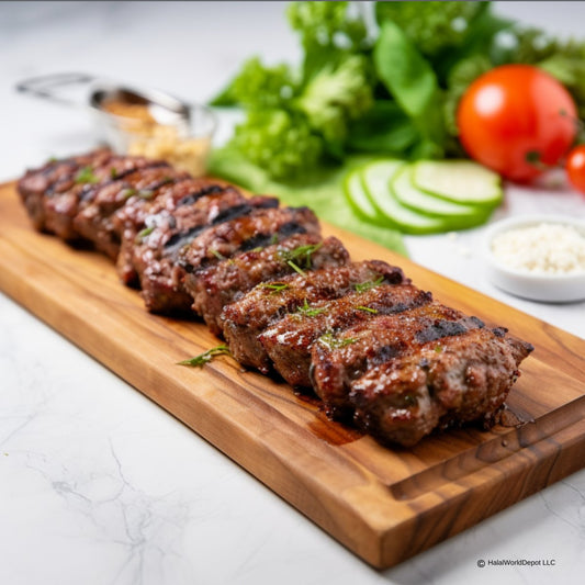 Halal Beef Kafta | Seasoned | Ready To Cook | - HalalWorldDepot