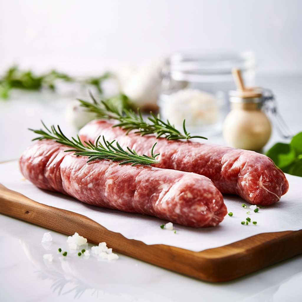 Halal Beef & Lamb "Makanek" Breakfast Sausage | Approx. 1lbs | Seasoned And Ready To Cook | - HalalWorldDepot