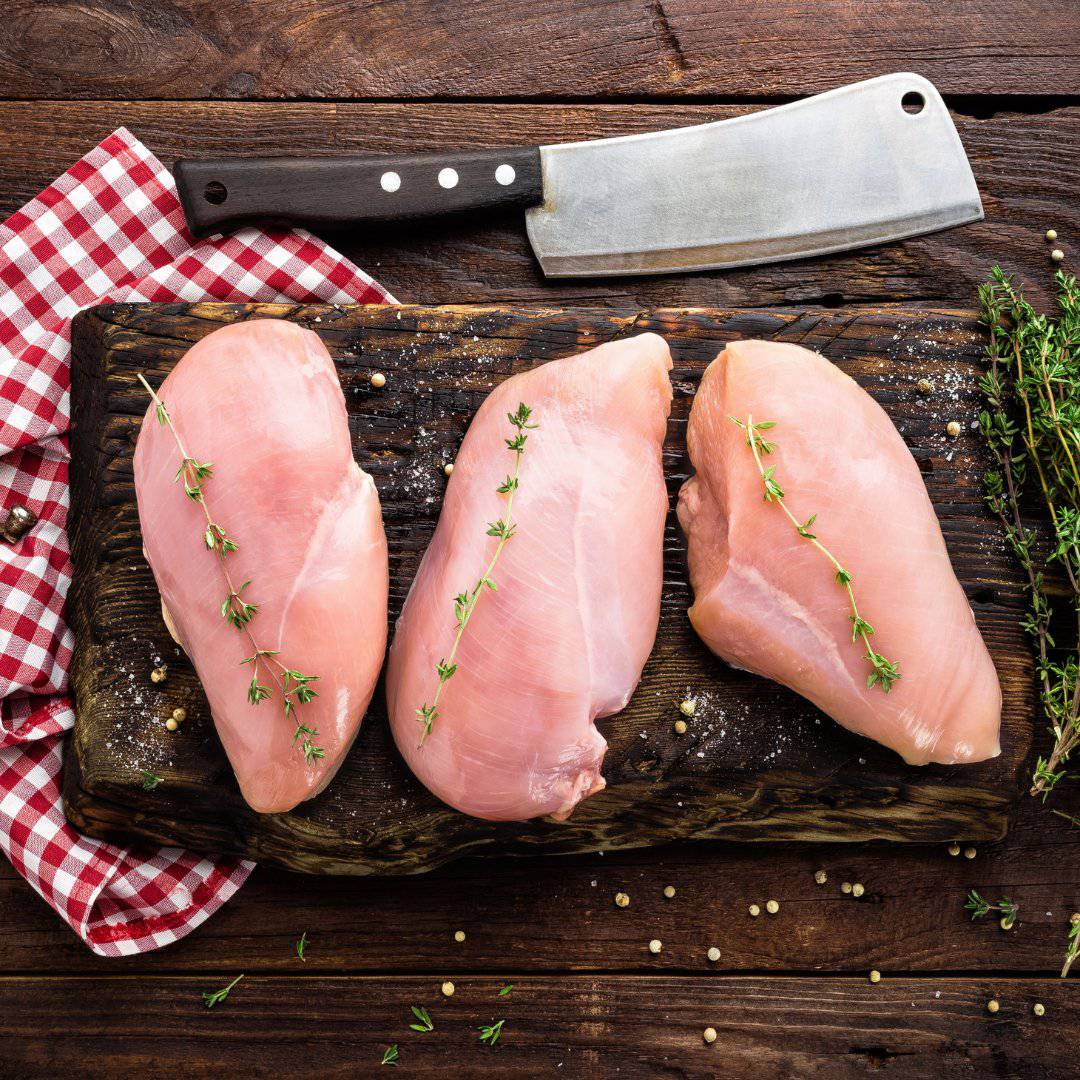 Halal Boneless Chicken Breast 3lbs | Skinless | All-Natural| Freshly Packaged | - HalalWorldDepot