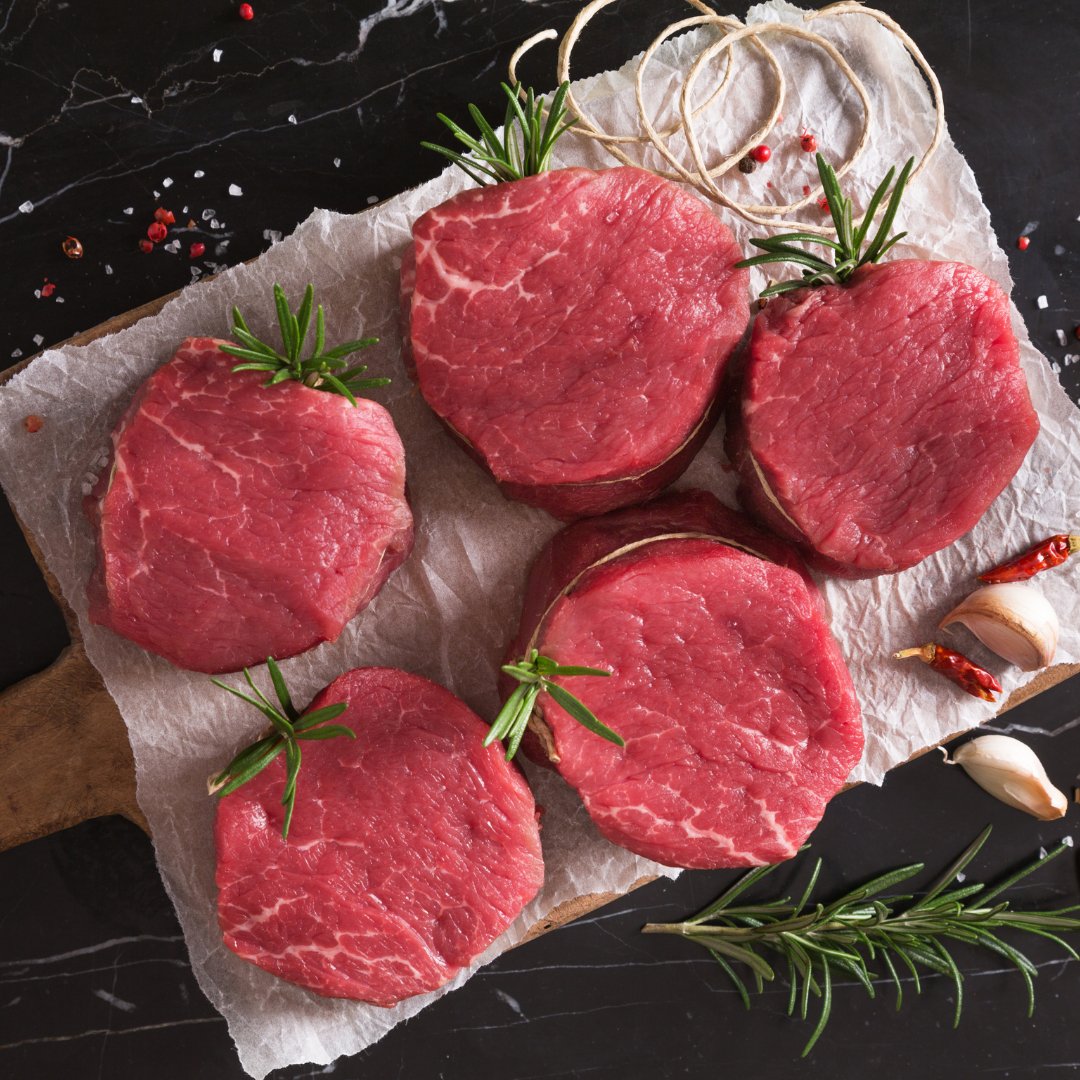 Halal Fillet Mignon - Whole Tenderloin | Cut and Packed Fresh | High Quality | - HalalWorldDepot