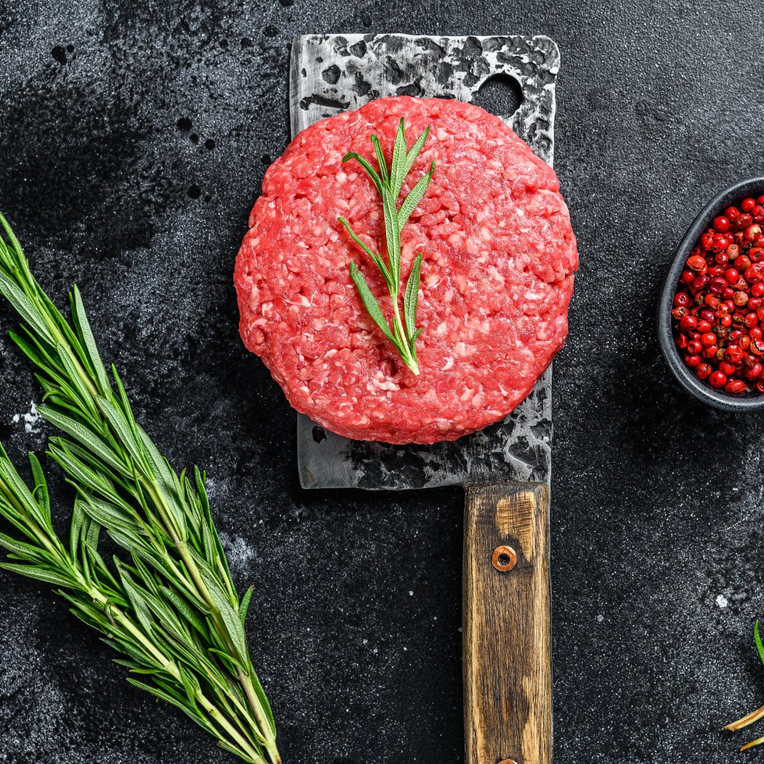 Halal Fresh Beef Burger Patties | Freshly Seasoned And Prepped | Ready To Cook | - HalalWorldDepot