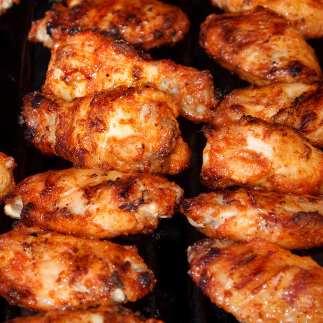 Halal Marinated Tandoori Chicken Wings | Approx. 2lb | Seasoned And Prepped | Ready To Cook | 100% Zabiha Halal - HalalWorldDepot