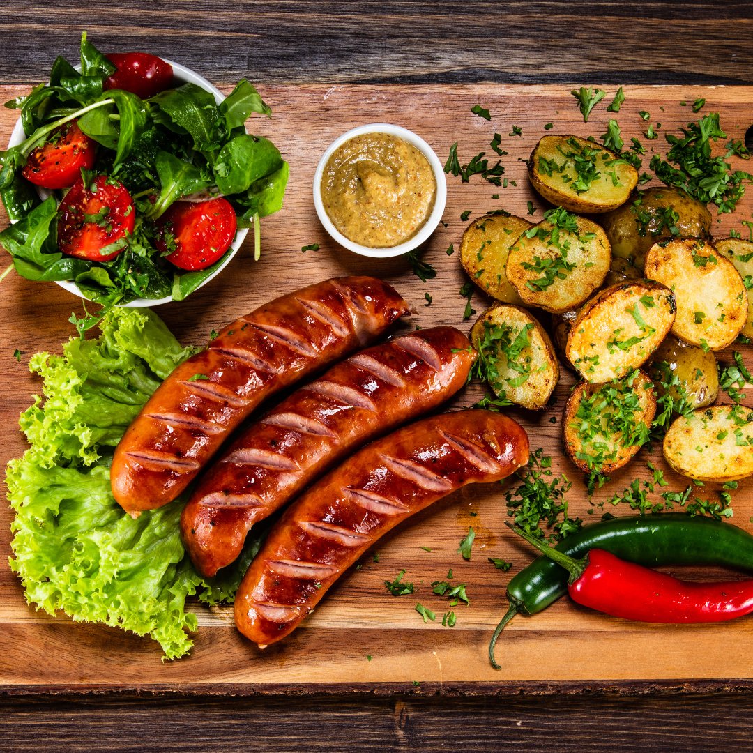 Halal Smoked Turkey Sausage Mild | 6 Sausages | - HalalWorldDepot