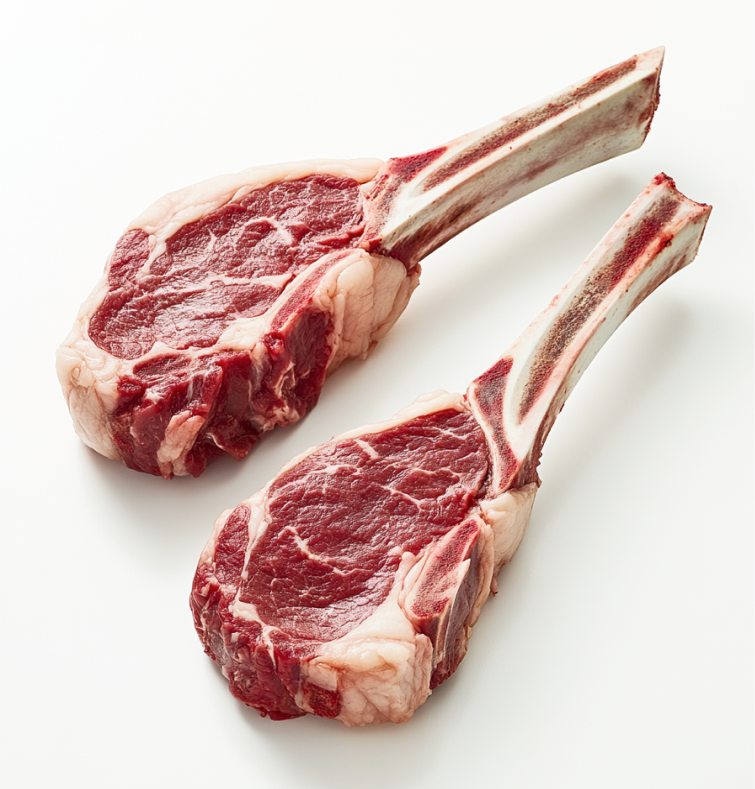 Two tomahawk steaks included in 4-Steak Bundle offer