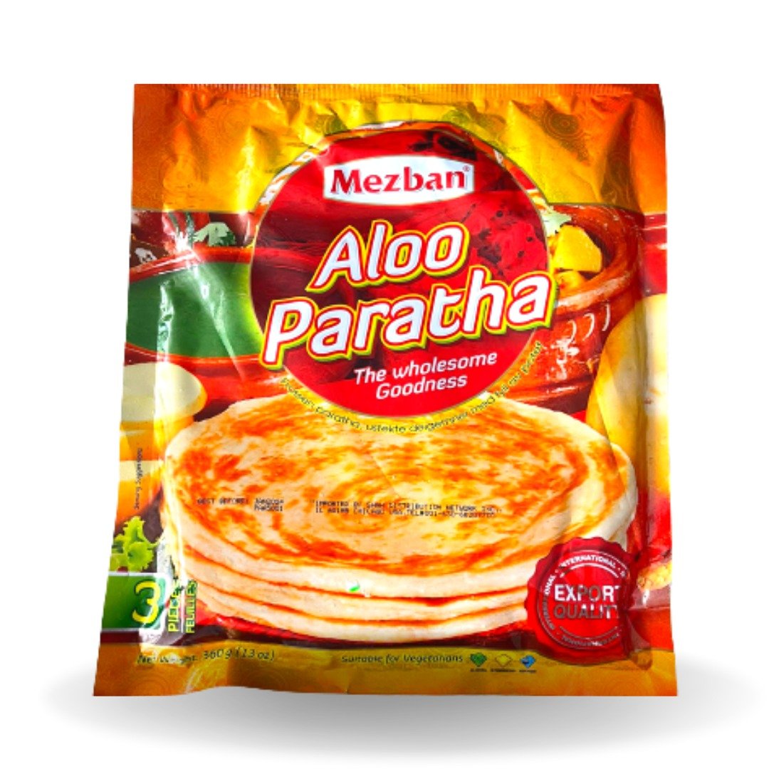 Mezban Aloo Paratha| 3 Pieces | Ready To Bake | Perfect For Any Meal | Delicious | - HalalWorldDepot