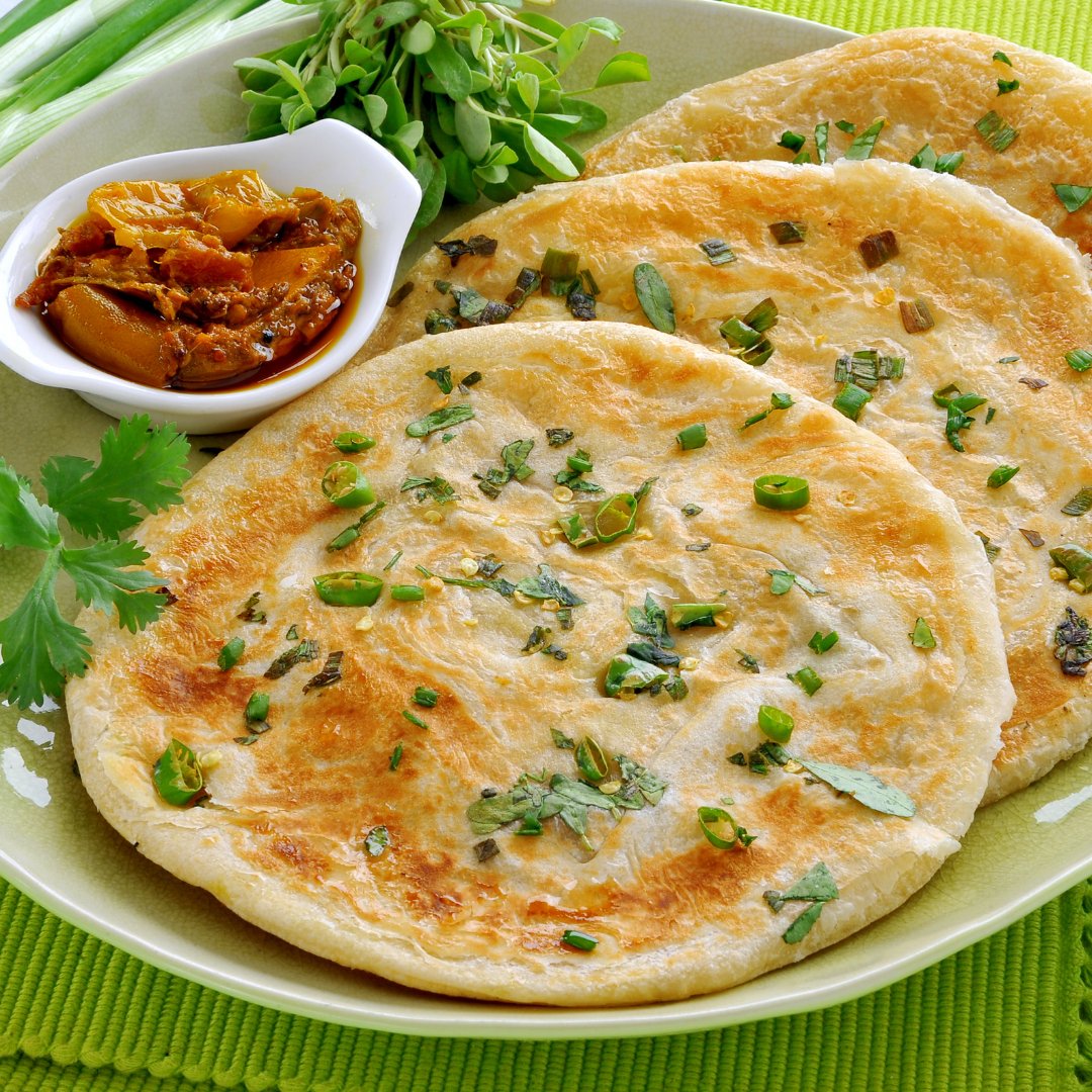Mezban Onion Paratha | 5 Pieces | Ready To Bake | Perfect For Any Meal | Delicious | - HalalWorldDepot