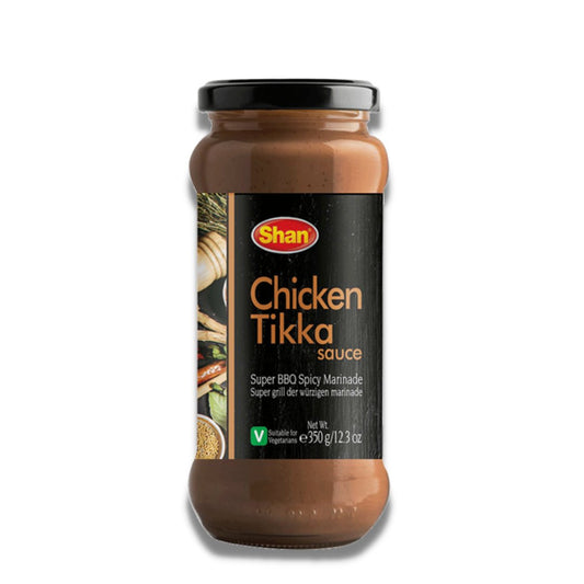 Shan Chicken Tikka Cooking Sauce | 12.3oz | Super BBQ Spicy Marinade | Authentic Taste And Aroma | Traditional Marinade | - HalalWorldDepot