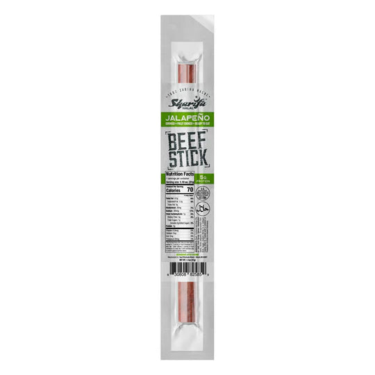 Jalapeño Halal Beef Stick – Spicy & Zabiha | High Protein Snack | No Fillers