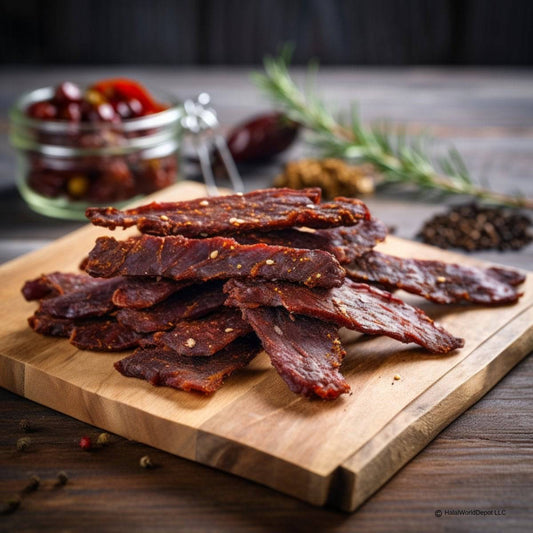 Sharifa Halal Spicy Hot Beef Jerky - HalalWorldDepot