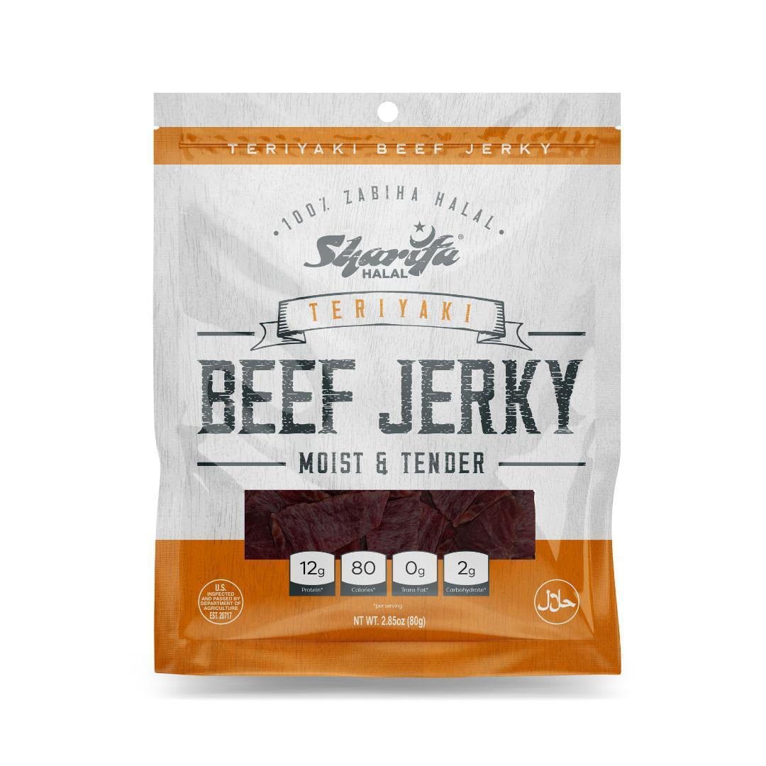 Sharifa Halal Teriyaki Beef Jerky - HalalWorldDepot