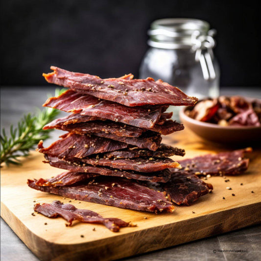 Sweet and Savory Sharifa Halal BBQ Beef Jerky - HalalWorldDepot