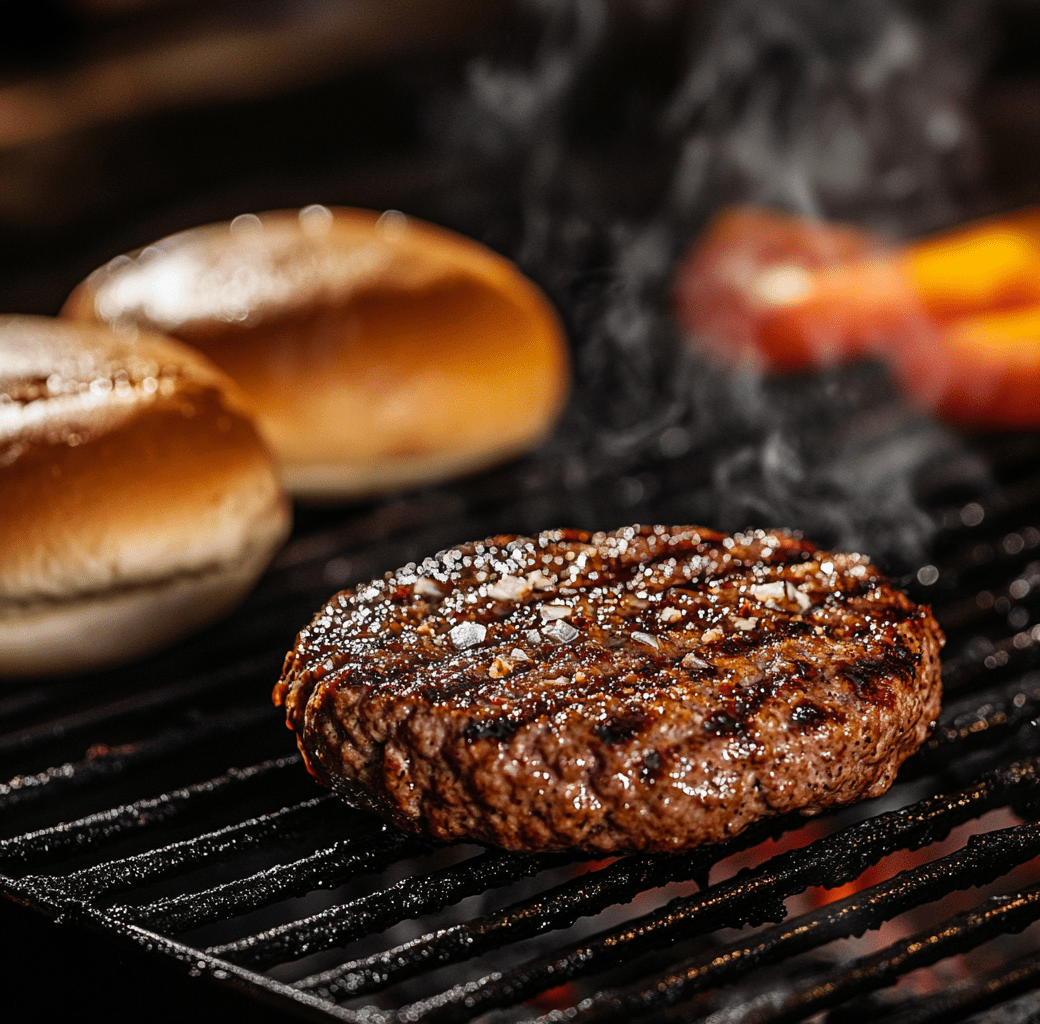 10lb Bulk Pack Halal Beef Burger Patties | Freshly Seasoned And Prepped | Ready To Cook | - HalalWorldDepot